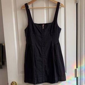 Free People Astrid Oxford Mini Dress - Size M